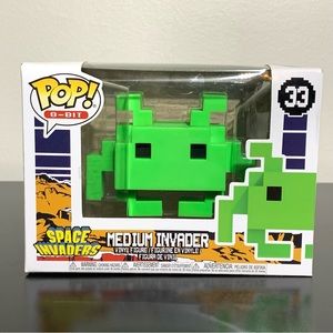 Funko Pop! 8-bit Space Invaders #33 Medium Invader Green
